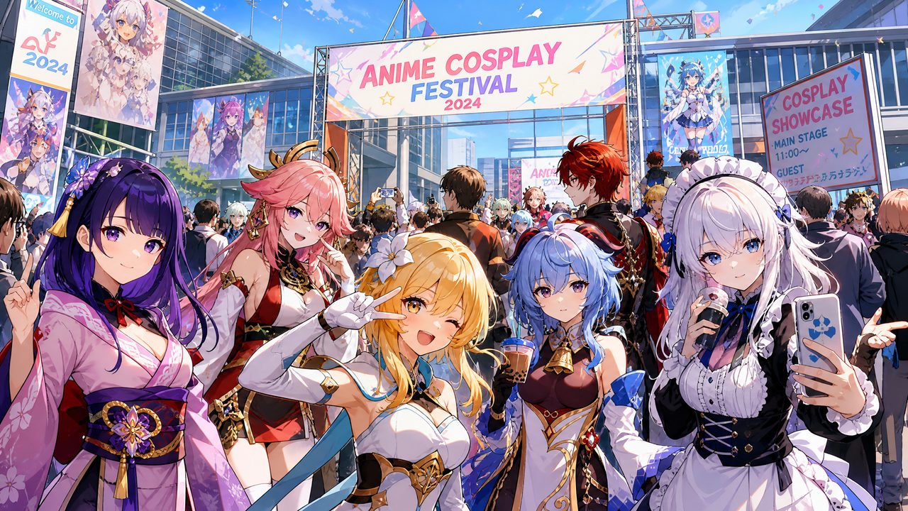 少妇-漫展cosplay纪实